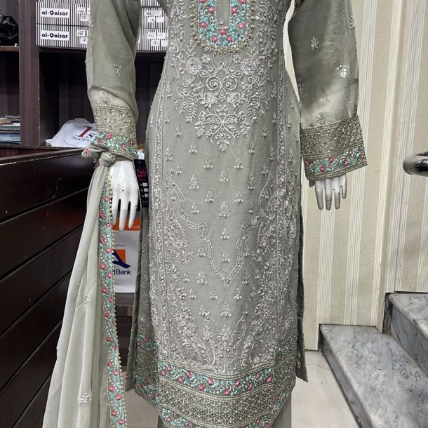 SS10 Fancy Plazzo Suits Mocha