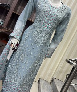 Alternative view of SS10 Fancy Plazzo Suits Grey