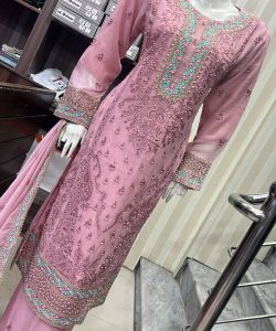 Alternative view of SS10 Fancy Plazzo Suits Pink